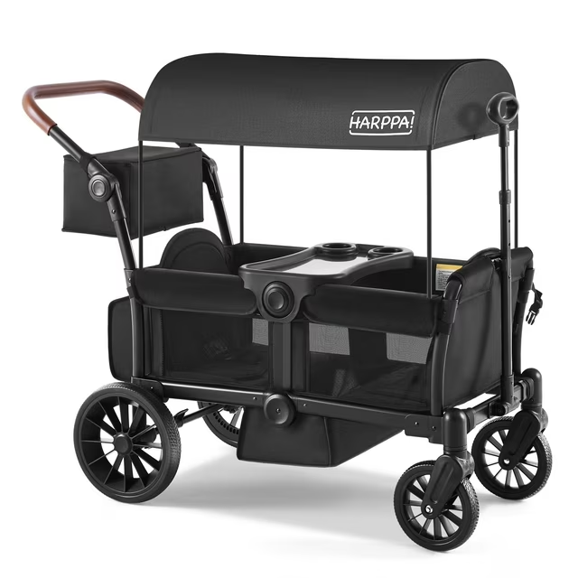 HARPPA 2-Seat All-Terrain Wagon Stroller for Kids  – Image from  walmart.com