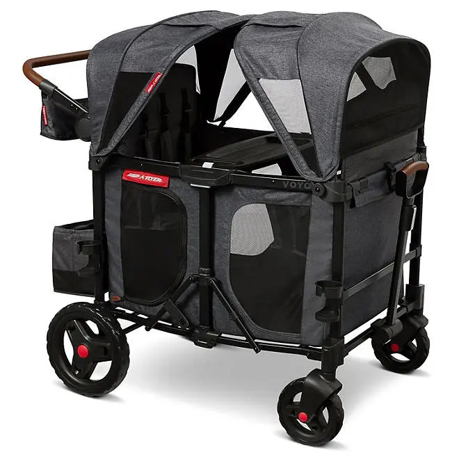 Radio Flyer Voya XT Quad Wagon Stroller  – Image from samsclub.com