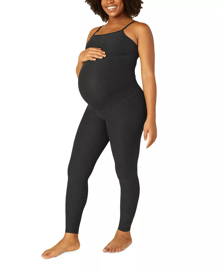 Beyond Yoga Women's Spacedye Uplevel Maternity Jumpsuit – Image from bloomingdales.com