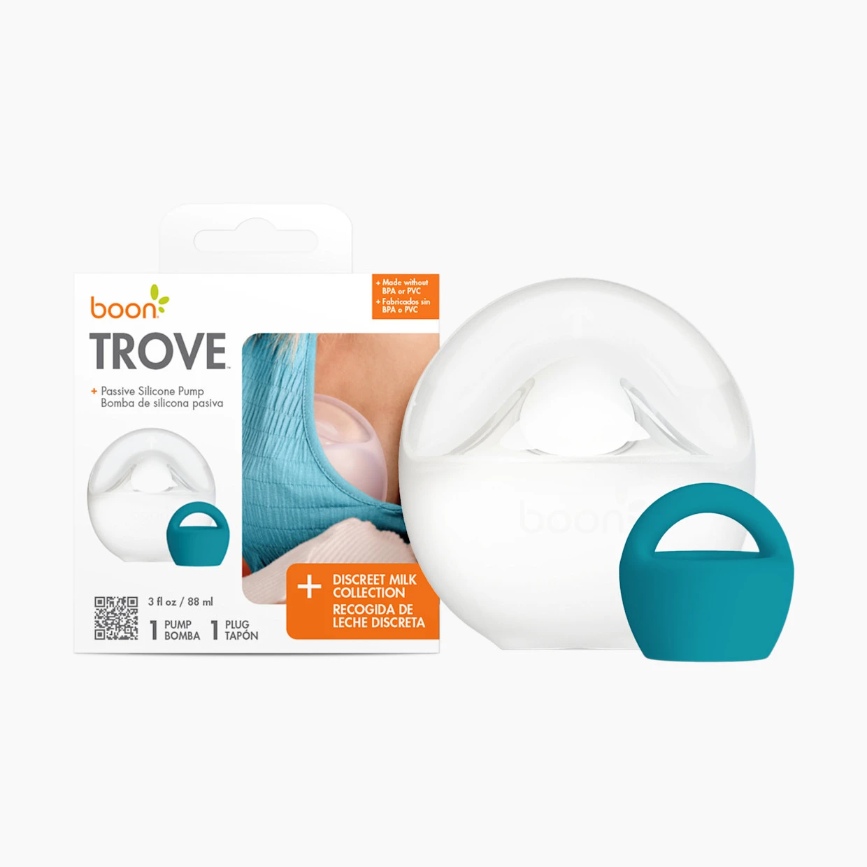 Boon Trove Silicone Breast Milk Collector – Image from babylist.com