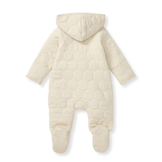 Burt's Bees Baby Girls' Organic Quilted Cotton Honeycomb Bunting – Image from burtsbeesbaby.com 