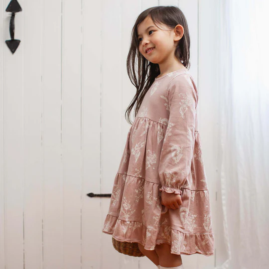 Burts Bees Baby Little Wild One Flower Dress – Image from burtsbeesbaby.com