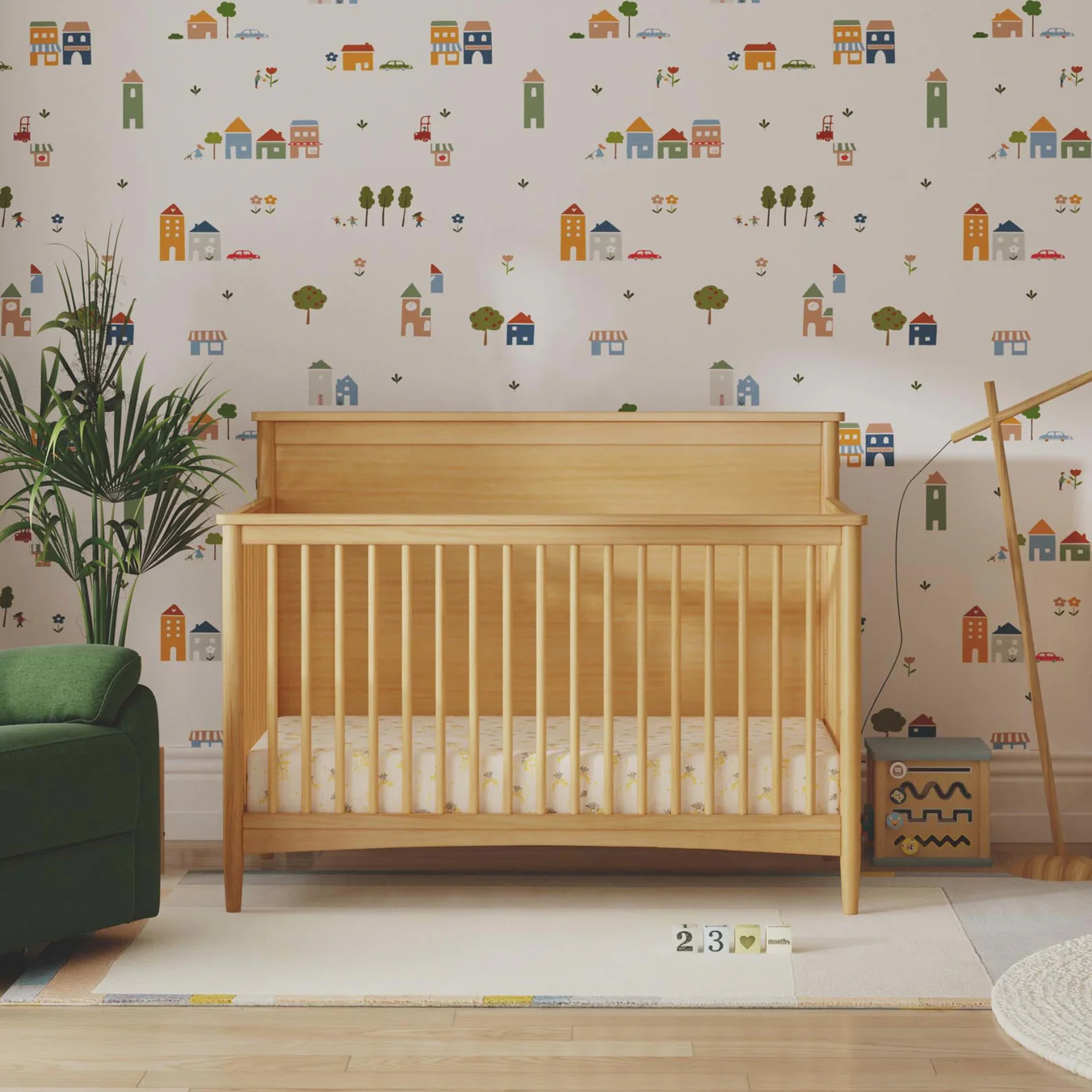 DaVinci Frem 4-in-1 Convertible Crib – Image from davincibaby.com