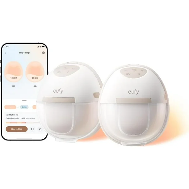 Eufy Heated Wearable Breast Pump E20 – Image from walmart.com