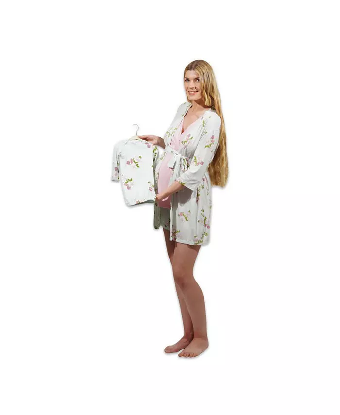 Everly Grey Adaline Maternity Sleep Set – Image from macys.com
