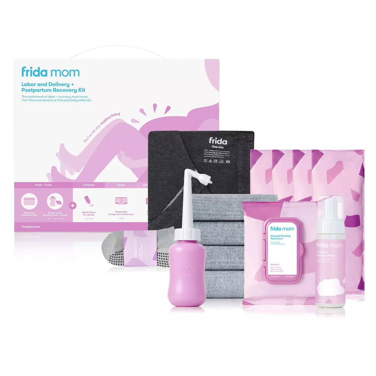Frida Baby Mom Labor and Delivery and Postpartum Recovery Kit – Image from target.com