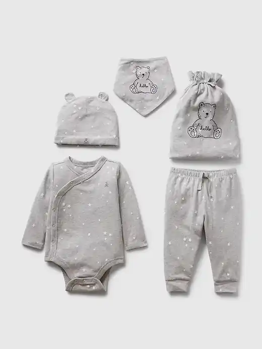 Gap Baby Organic Cotton 5-Piece Gift Set – Image from gap.com