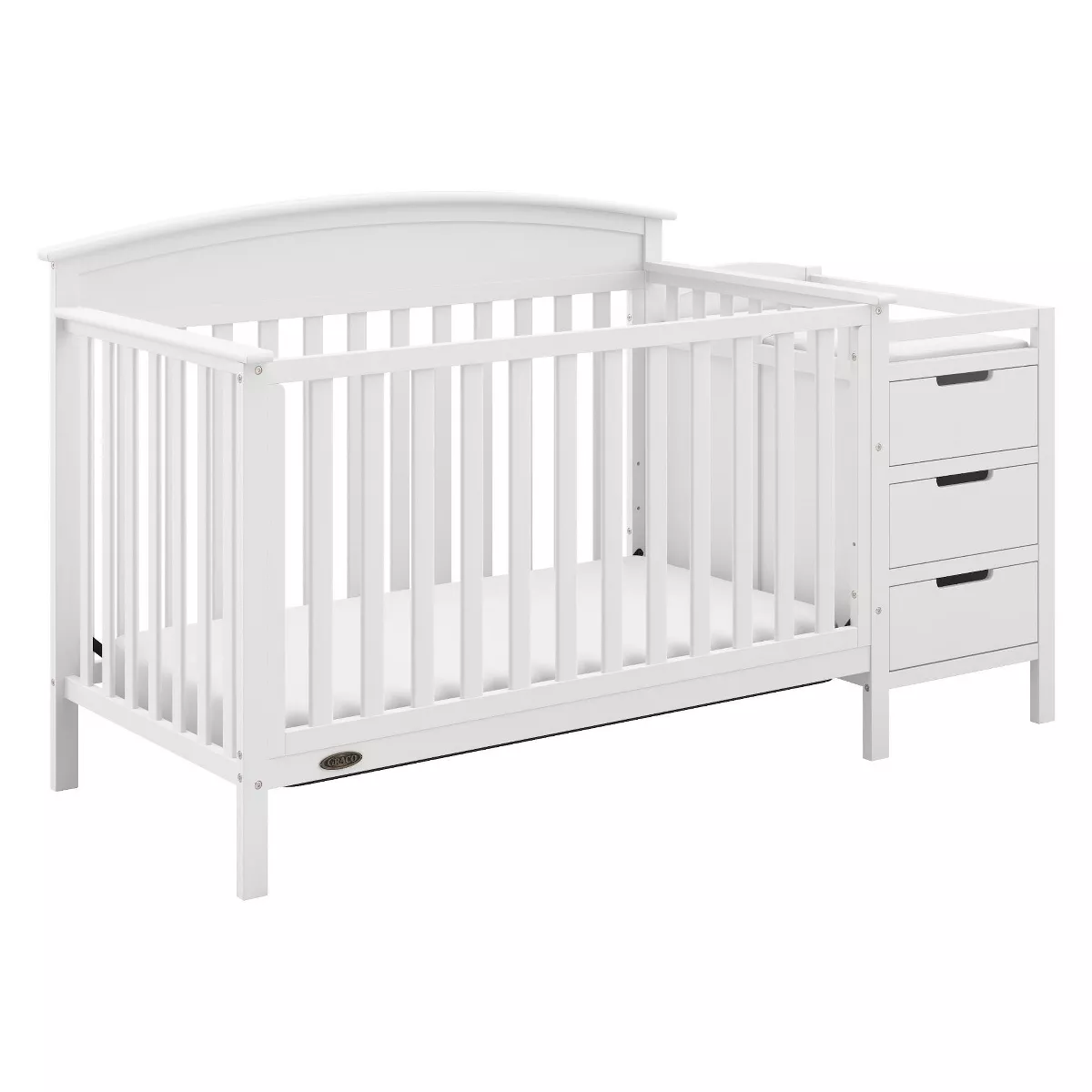 Graco Benton 4-in-1 Convertible Baby Crib and Changer – Image from target.com