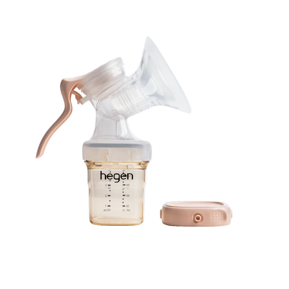 Hegen PCTO Manual Breast Pump Kit SoftSqround – Image from hegen.us