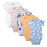 HonestBaby 5-Pack Organic Cotton Short Sleeve Bodysuits – Image from honestbabyclothing.com
