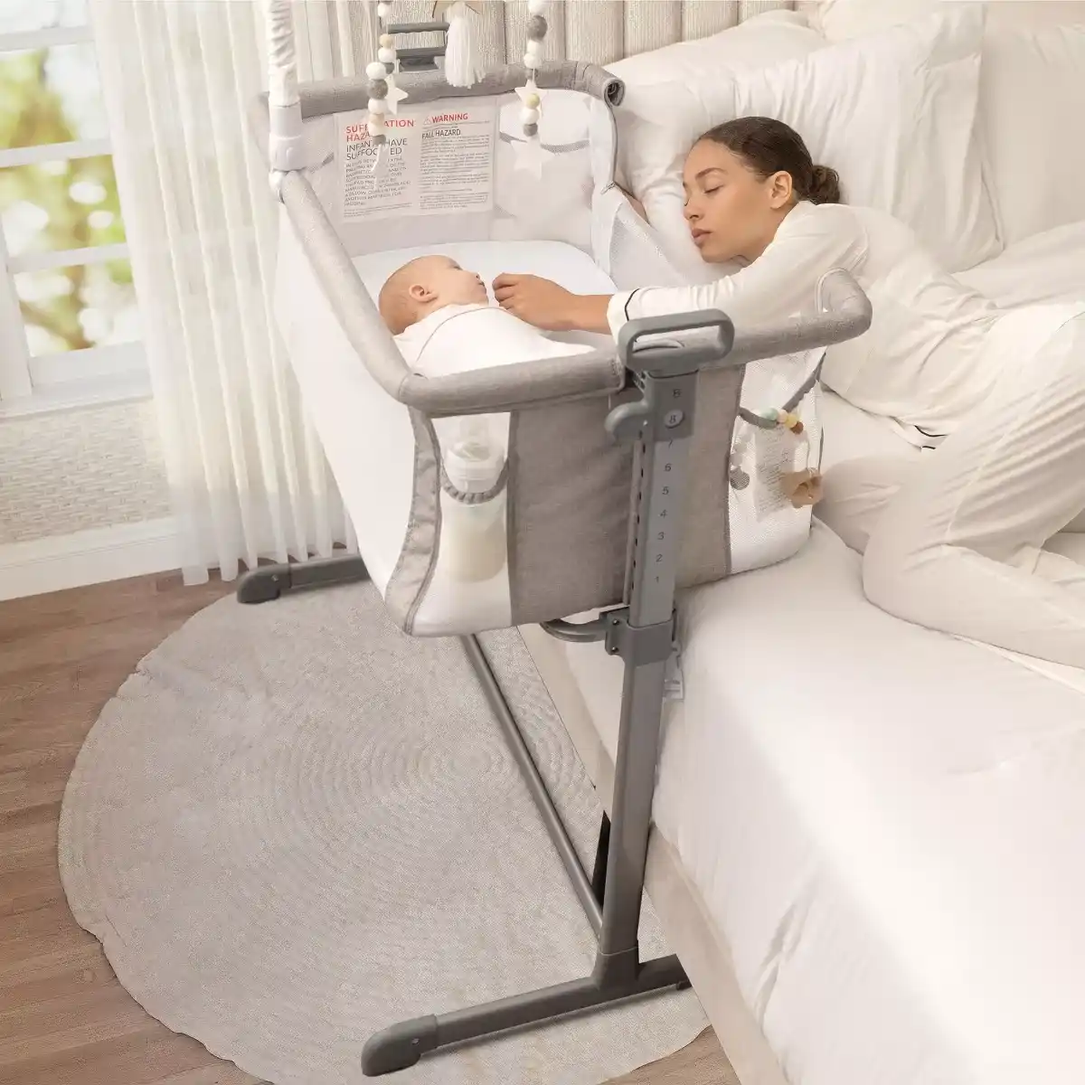 Milliard Baby Bedside Bassinet Sleeper – Image from target.com