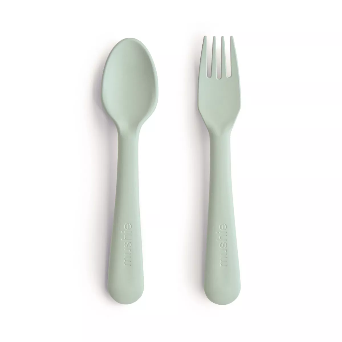 Mushie Dinnerware Fork and Spoon Set – Image from target.com