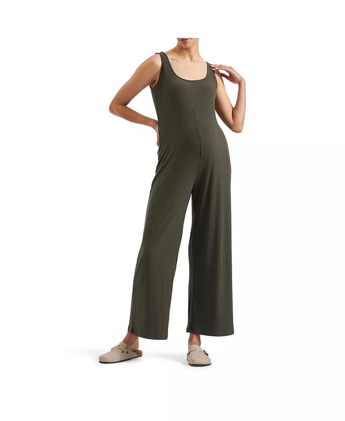 Ripe Maternity Bobby Rib Jumpsuit – Image from macys.com
