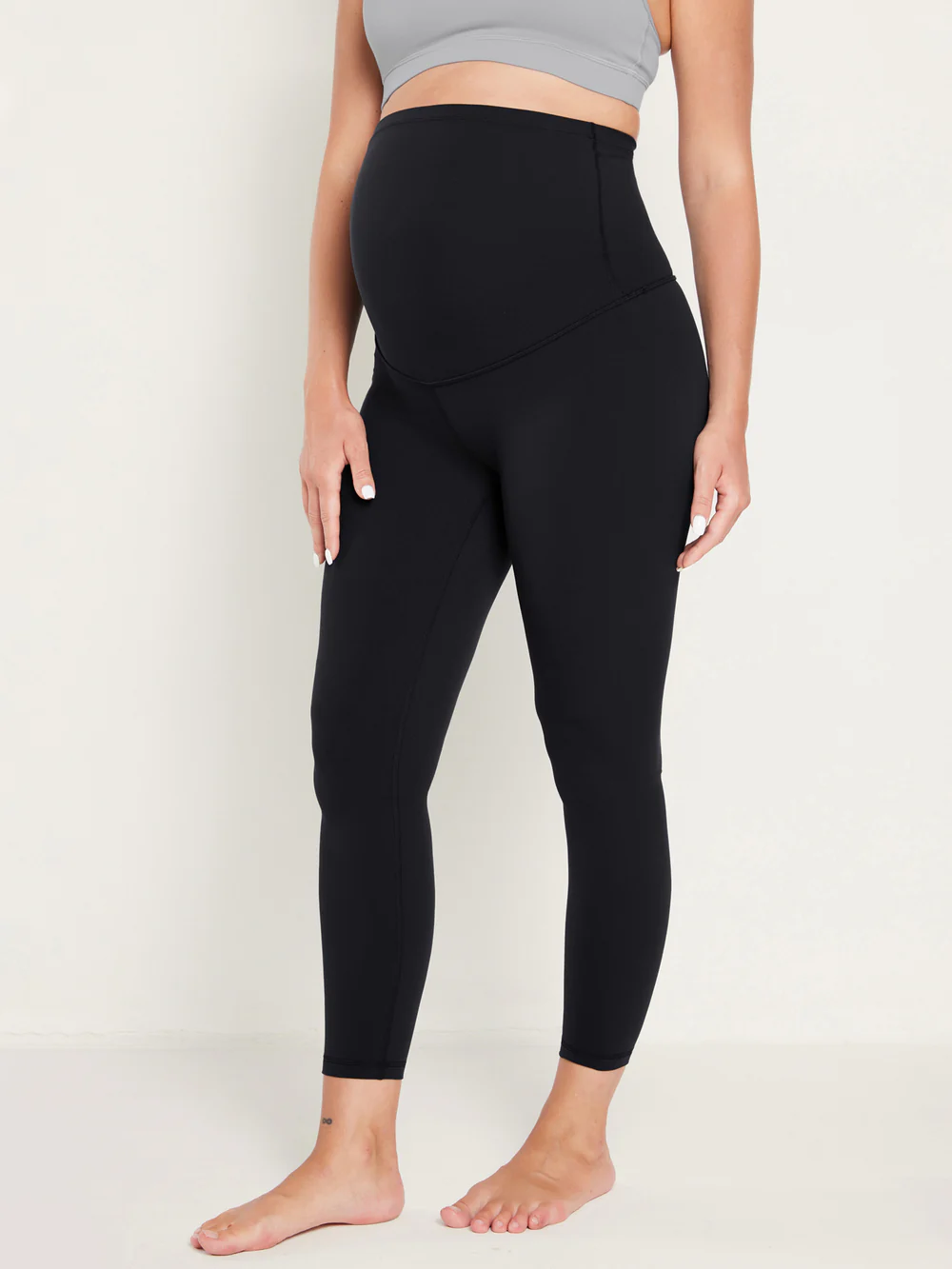 Women's CRZ YOGA Super High Waist Maternity Leggings 25  – Image from us.momanda.cc